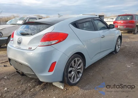 2015 Hyundai Veloster Re:flex из США, поврежденный, VIN KMHTC6AD3FU220948